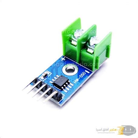 حساس قياس درجة الحرارة العالية MAX6675 Module with Thermocouple Sensor