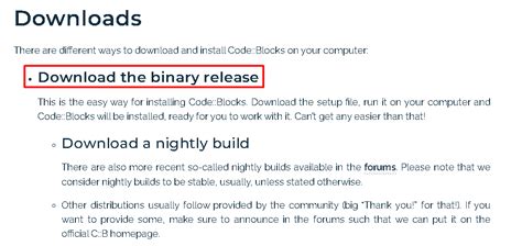 Code Blocks Install 的图像结果