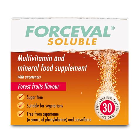 Buy Forceval Soluble, Effervescent Multi s, 24 s and Minerals including ...