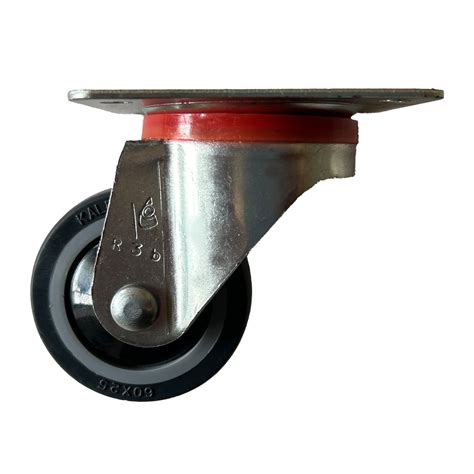 Castor for Furniture | Swivel Type TPR Wheel Castor 60mm (2.4 inch) 60 ...