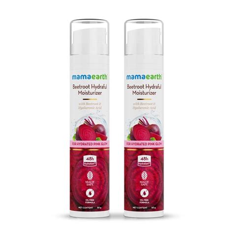 Beetroot Hydraful Moisturizer With Beetroot & Hyaluronic Acid - 50 ml ...