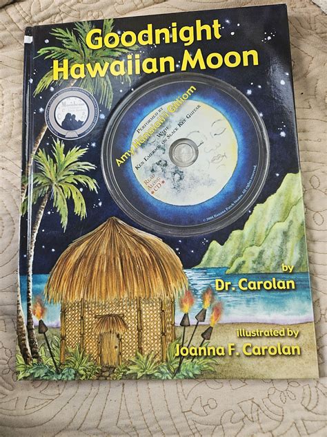 Goodnight Hawaiian Moon by Dr. Carolan Book and CD Signed Edition ...