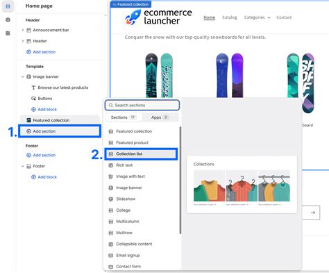 Image result for Shopify Collection Setup