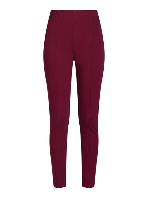 Time and Tru Women's Skinny Ponte Knit Pants - Walmart.com