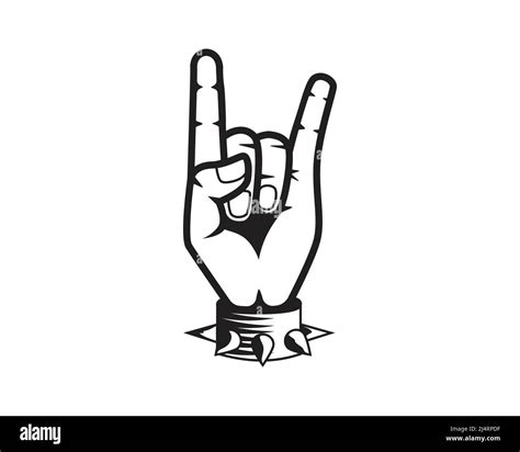 Rock hand sign concert hi-res stock photography and images - Alamy