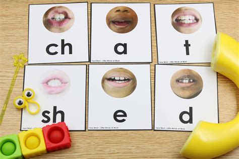 Mouth Formation Letter Cards