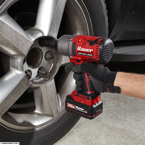 HARBOR FREIGHT TOOLS INTRODUCES NEW BAUER™ 20V BRUSHLESS CORDLESS HIGH-TORQUE ½ INCH IMPACT ...
