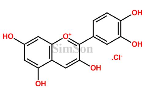 Cyanidin Chloride | CAS No- 528-58-5 | Simson Pharma Limited