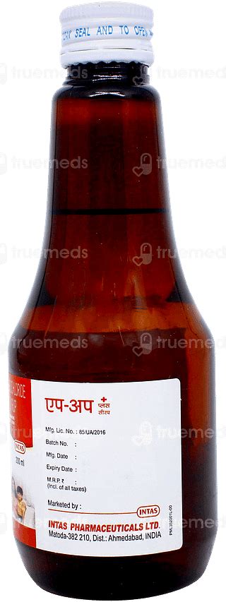 App Up Plus Syrup Upto 50% Off: Uses, Side Effects & Price