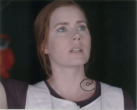 Amy Adams - ARRIVAL Louise Banks - 10 x 8 Genuine signed Autograph 10755