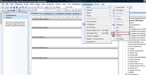 Image result for Visual Studio Crystal Reports Tutorial