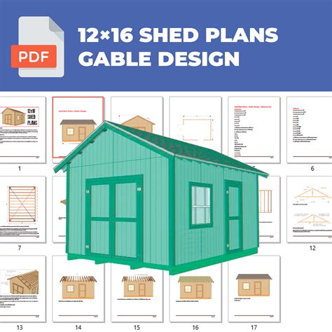 Free 12X16 Shed Plans With Material List
