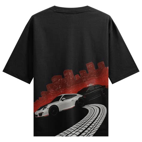 PRDGY City Escape Oversized T-Shirt back | PRDGY™