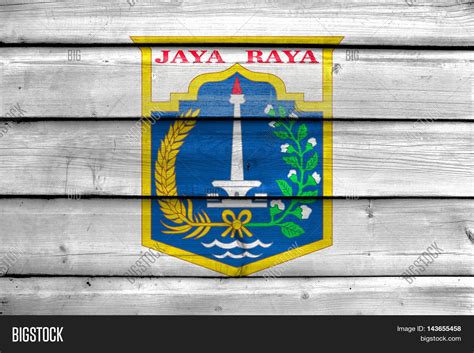 Flag Jakarta, Image & Photo (Free Trial) | Bigstock