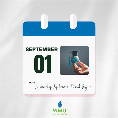 Mark Your Calendars: The WMU/WMU Foundation Scholarship Application ...