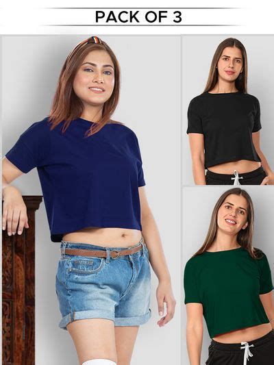 Buy Crop Tshirt For Women Online Upto 50% OFF - Beyoung