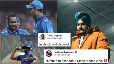 Sidhu Moosewala Gone Too Soon: Yuvraj Singh to Shikhar Dhawan; How ...