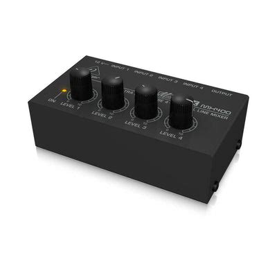 Buy Behringer MX400 4 Channel Line Mixer Online | Bajaao – BAJAAO.COM