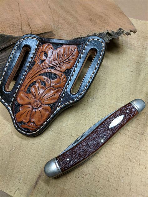 Pocket Knife And Leather Sheath at Sandra Galvez blog