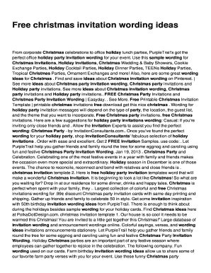 28+ Free Editable Christmas Invitation Templates in MS Word [DOC ...