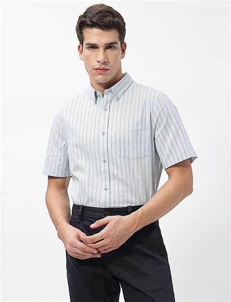Buy Pure Cotton Bengal Stripes Collared Shirt at Marks & Spencer