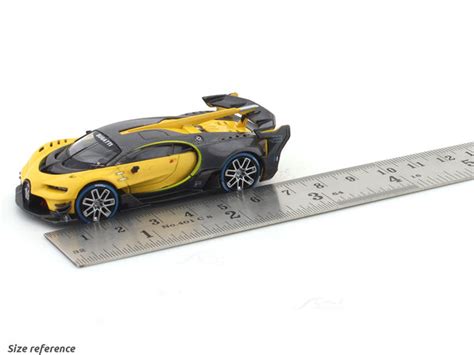 Bugatti Vision GT yellow 1:64 MJ Model diecast scale model car | Scale ...