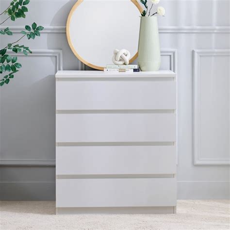 Buy Helios Reynan NXT Chest of 4 Drawers - White from Helios by Home ...