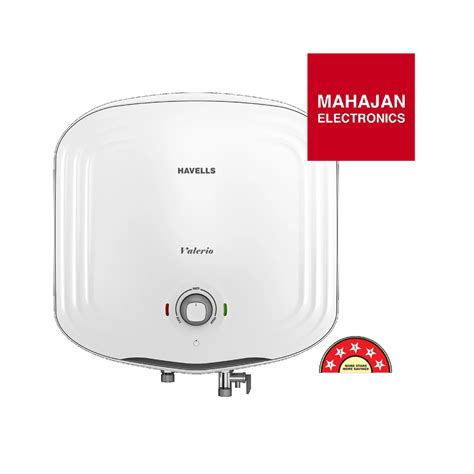 Havells Valerio 15L 5-Star Water Heater | Feroglas Tank | Best Price