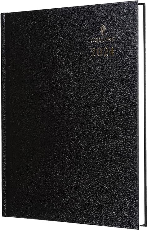 Collins Standard Desk 2024 Diary A5 Week to View Business Diary ...