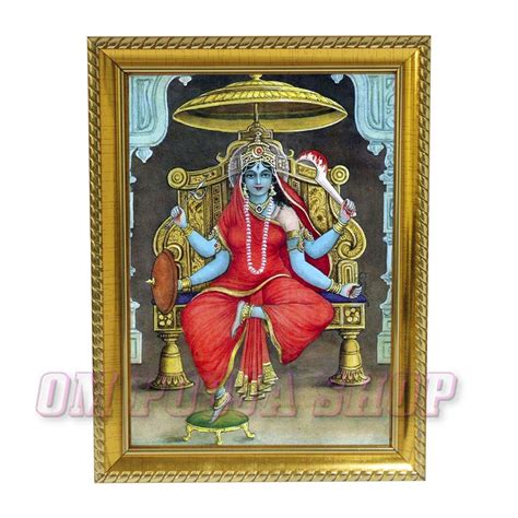 Matangi Mata Photo in Wooden Frame Shop online from India