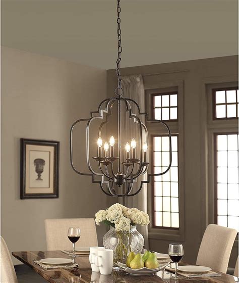 dining room chandelier black