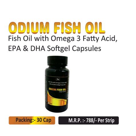 ODIUM FISH OIL SOFTGEL CAPSULES Medblend Pharmaceutical Private Limite