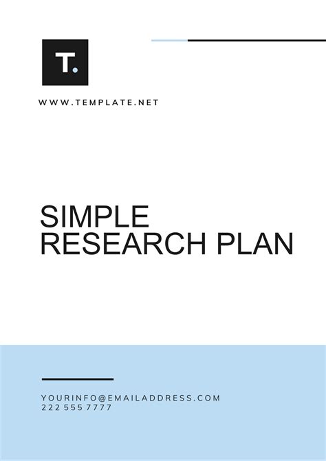 Image result for Research Plan Example