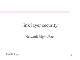 Image result for Link Layer Security