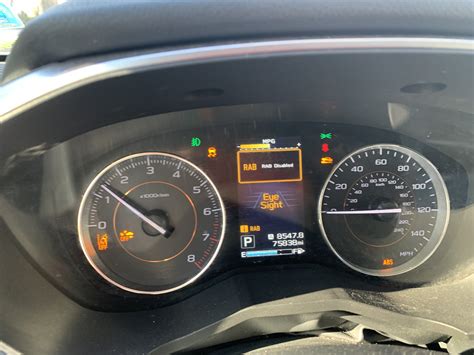 2018 Crosstrek Multiple Warning Lights | Subaru Crosstrek and XV Forums