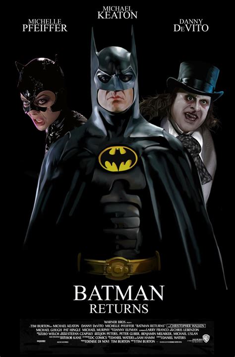 Batman Returns Fan Poster | Batman returns, Batman movie posters ...