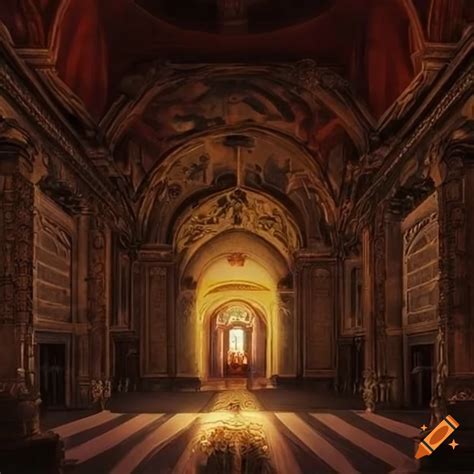 Image of the halls of amenti on Craiyon