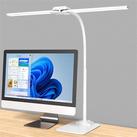 KableRika Desk Lamp Double Light: Bright Led Desk Lights for Home ...