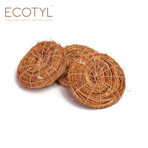 Ecotyl Vetiver Scrubber | Natural Body Loofah | Set of 3