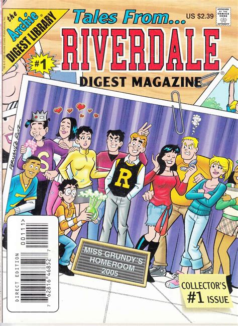 Tales From Riverdale Digest #1 Near Mint (9.4) [Archie Comic ...