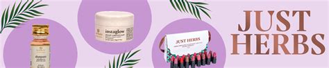 Buy Just Herbs products at best price from - Minifeelindia