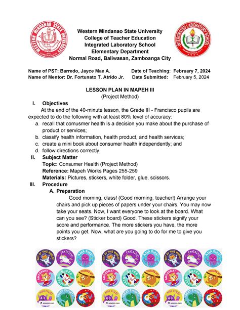 Image result for Example of Performance Task in Lesson Plan