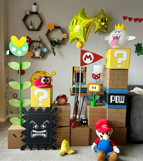 Mario birthday party decorations – Artofit