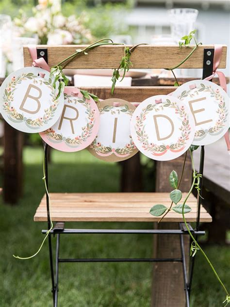 garden party bridal shower menu