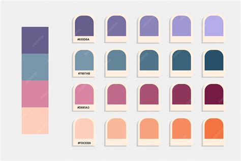 Purple And Blue Color Palette