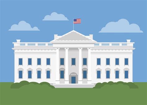 Free Vector | Flat white house illustration