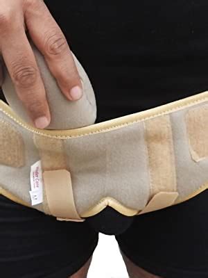 Buy Wonder Care Inguinal Hernia Support Belt Brace with Two Pressure ...