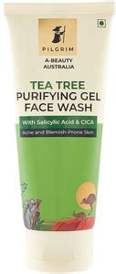 Pilgrim 1% Salicylic Acid Tea Tree & CICA Gel for Acne & Oily Skin Face ...