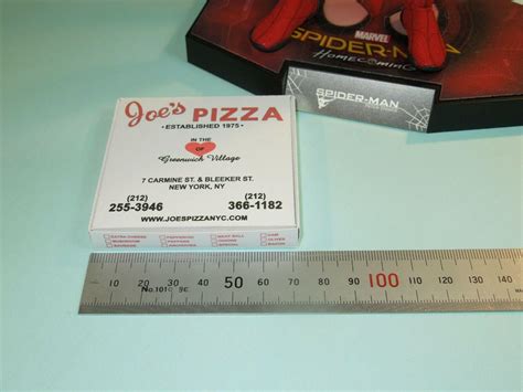 1/6 scale Custom Joes Pizza Box for Spiderman Peter Parker | #3787976444