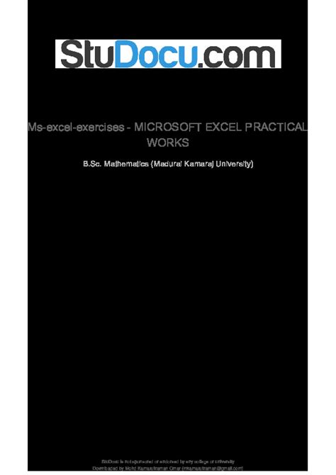 Practical Exercise Template 的图像结果